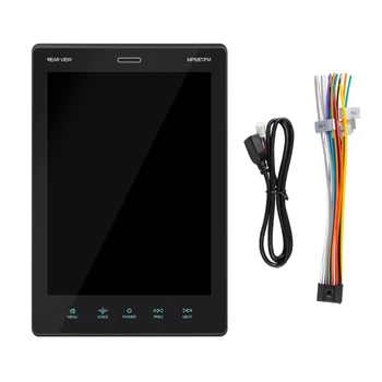 Сенсорный экран 2 Din, совместимый с Bluetooth, автомобильный мультимедийный плеер MP5, воспроизведение радио