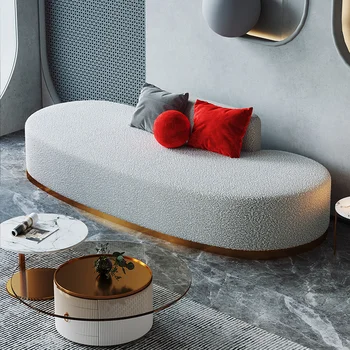 Современный Тканевый диван для гостиной, Европейский Дизайнерский Салон, Роскошные Ленивые Диваны-кровати, Напольные Диваны Da Soggiorno, Товары для дома