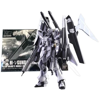 Bandai Подлинная Модель Gundam Комплект Аниме Фигурка HGBF 1/144 Hi V Influence Коллекция Gunpla Аниме Фигурка Игрушки для Детей