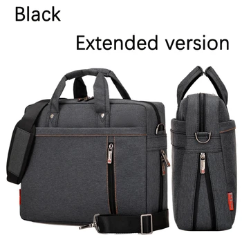 расширенная версия Водонепроницаемая сумка для ноутбука 17,3 17 15,6 14 13 дюймов с противоударной подушкой безопасности, сумка для компьютера, Мужская Женская сумка на плечо