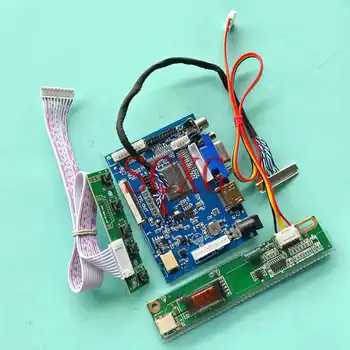 Для LP141WP1 QD14TL03 Плата контроллера экрана дисплея ноутбука 1440*900 LVDS 30 Pin AV VGA HDMI-Совместимый DIY Kit 1CCFL 14,1