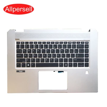 Верхняя крышка Клавиатуры для ноутбука HP EliteBook 1050 G1 L34212-001 с подставкой для рук в виде ракушки