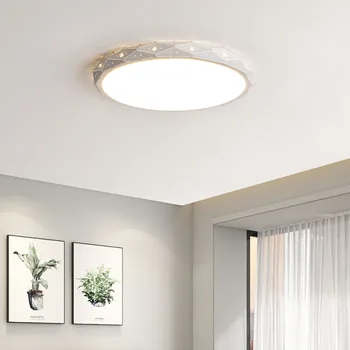 Простая светодиодная лампа Современный простой Скандинавский дизайн Кухонная Люстра Потолочные светильники для гостиной Lampara Techo Home Decor