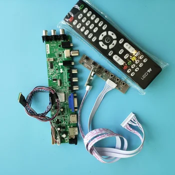 Комплект для панели B141EW05 V0/B141EW05 DVB-T2, совместимой с HDMI, AV 14,1 