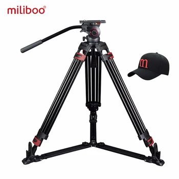 miliboo MTT609A Головной Шаровой Штатив для Камеры Профессиональный Сверхмощный Гидравлический для Видеокамеры DSLR Стенд Видео Штатив Нагрузка 15 кг Макс