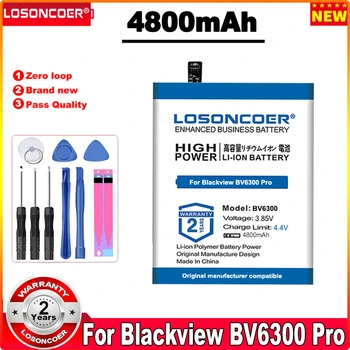 LOSONCOER 4800 мАч DK018 Аккумулятор для телефона Blackview BV6300/BV6300 Pro Batteries