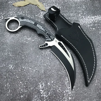 M48 Керамбитовый Нож-коготь, Тактический Нож для выживания, Многофункциональный инструмент для Кемпинга, EDC, Военные Охотничьи Боевые Ножи для самообороны
