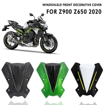 Лобовое стекло мотоцикла, пригодное для KAWASAKI Z900 Z650 Z 900 Z 650 2020, Волоконно-новый воздушный дефлектор ветрового стекла