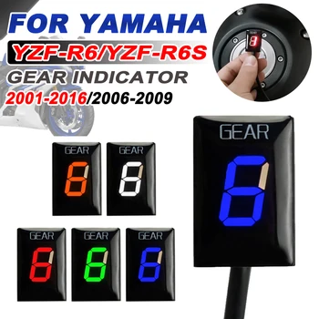 Индикатор переключения передач Для Yamaha YZF R6S 2006-2009 YZF-R6 YZFR6 YZF R6 2001 - 2013 2014 2015 2016 Аксессуары для мотоциклов