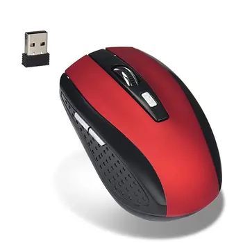 Беспроводная Bluetooth-совместимая мышь DPI 2,4 G Беспроводной приемник для мыши Портативная ультратонкая оптическая мышь для ПК Ноутбука 1600 точек на дюйм