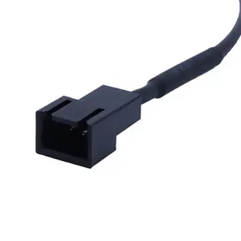 Новый 30-сантиметровый USB-штекер к 3-контактному адаптерному кабелю для ПК Корпус компьютера Кабели вентилятора процессора