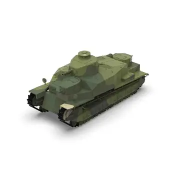 SSMODEL 48623 V1.7 1/48 Комплект моделей из смолы с 3D печатью IJA Type 91 Heavy Tank