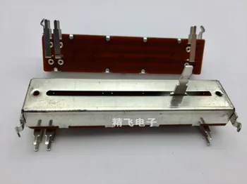 [BELLA] Тайвань FD Fuhua RA6040-30 двухсторонний прямой скользящий потенциометр 88 мм B10KX2 B10K длина вала 20 мм-5 шт./лот