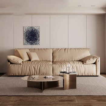 Европейский Роскошный диван для гостиной Кожаное Кресло Современный Диван для гостиной Напольный Водонепроницаемый Чехол Товары для дома