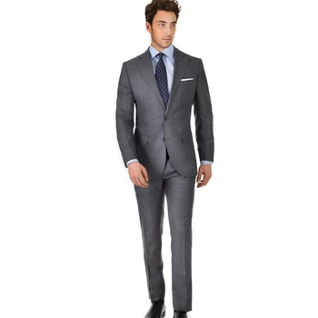 Мужской Костюм 2023, Черная шаль с лацканами, костюм из 2 предметов и брюки, комплект для свадебной вечеринки, Элегантный мужской блейзер