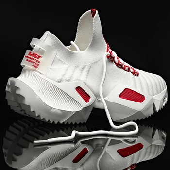Кроссовки Damyuan 2022 Дышащие мужские Кроссовки 47 Больших Размеров Модная мужская спортивная обувь для бега трусцой 46 Легкая Повседневная обувь