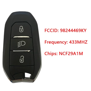 CN016042 OEM Дистанционный ключ для Citroen DS 7 4A Smart Key 434 МГц NCF 29A1M Blade signature VA2 Номер детали 98244469KY Keyless GO
