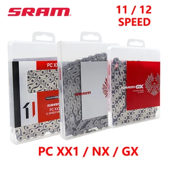SRAM GX NX Eagle Chain PC XX1 Велосипедная Цепь 11-12 Скоростей Горный Велосипед 118L 126L Цепь с Разъемом Блокировки Питания Оригинальные Запчасти