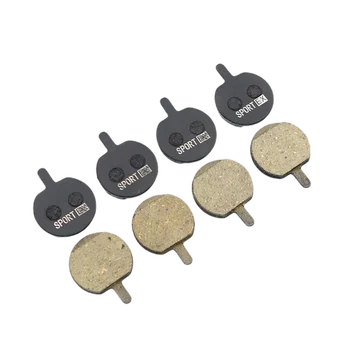 Велосипедные дисковые тормозные колодки MTB для дискового тормоза JAK-5, полуметаллическая смола, 4 пары