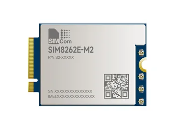 Принять 3GPP 5G Release 16 SIM8262E-M2 SIMCom оригинальный 5G модуль M.2 форм-фактора Qualcomm Snapdragon X62 SIMCom 5G модуль