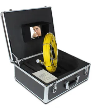 23 мм Головка камеры 7-дюймовый монитор Камера для осмотра канализации Водонепроницаемая 20-метровая Система Видеоинспекции Промышленного Эндоскопа