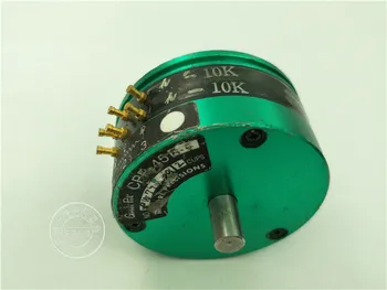 [[BELLA] Стоковый greenpot CPP-45B-4 CPP-45B 10K двухвальный токопроводящий пластиковый потенциометр с 7 контактами