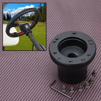 Адаптер ступицы рулевого колеса для гольф-кара, 42 зуба, подходит для EZGO TXT RXV, матово-черный