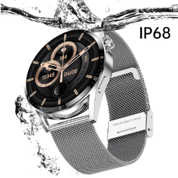 NFC Smartwatch 2023 Мужские Часы Bluetooth Call Наручные часы Фитнес Браслет Бесплатно Телефон 1 Samsung Galaxy A40 HONOR Magic Vs